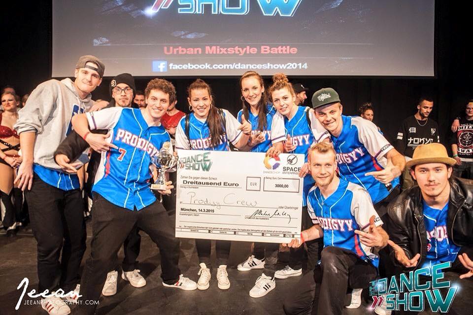 Prodigyy Sieger bei The Dance Show 2015 | FRK Danceschool | München