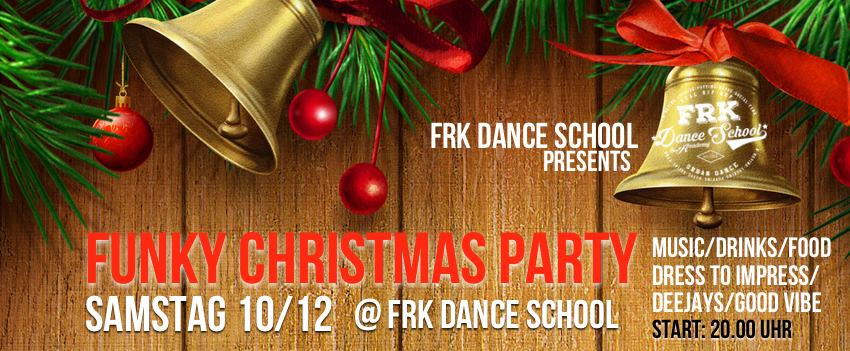 FRK Funky Christmas Party | 10. Dez 17 – Dornbirn