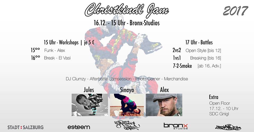 Christkindl Jam | 16. Dez 17 – Salzburg