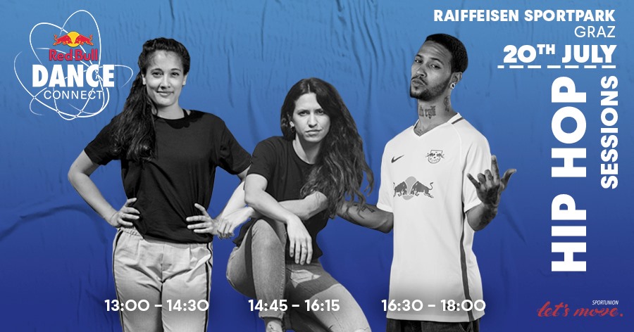 Red Bull Dance Connect Sessions with Diablo, Olivia & Farah | 20. Juli 19 | Graz